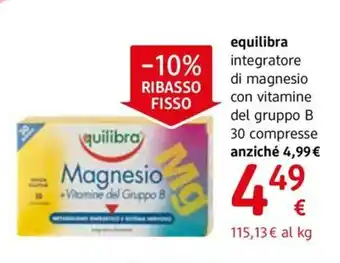 dm drogerie markt quilibra equilibra integratore di magnesio offerta