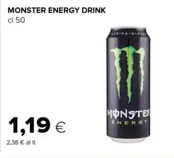MONSTER ENERGY DRINK cl 50