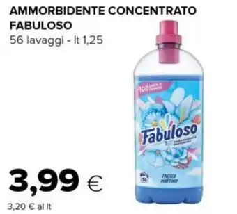 Tigre AMMORBIDENTE CONCENTRATO FABULOSO 56 lavaggi - lt 1,25 offerta