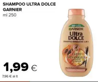 Tigre SHAMPOO ULTRA DOLCE GARNIER ml 250 offerta
