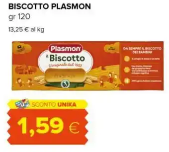 Tigre BISCOTTO PLASMON gr 120 offerta