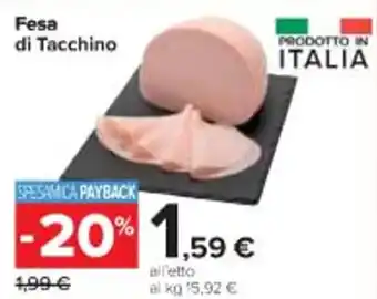 Carrefour Market Fesa di Tacchino offerta