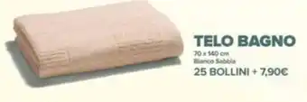 Carrefour Market TELO BAGNO 70 x 140 cm offerta