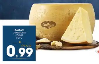 SeBón Supermercati GALBANI GRANGUSTO FORMA offerta
