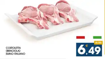 SeBón Supermercati COSTOLETTA (BRACIOLA) SUINO ITALIANO offerta