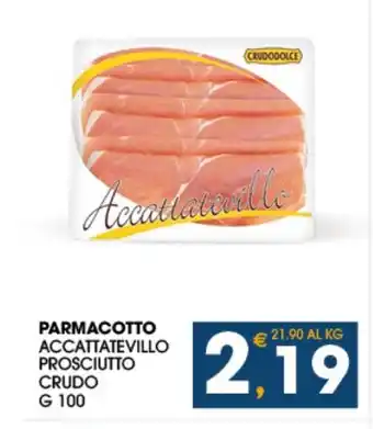 PARMACOTTO ACCATTATEVILLO PROSCIUTTO CRUDO G 100