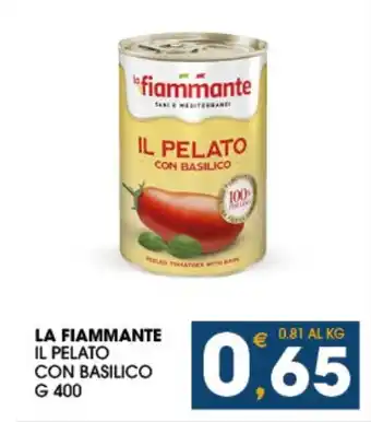 LA FIAMMANTE IL PELATO CON BASILICO G 400