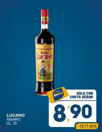 SeBón Supermercati LUCANO AMARO CL 70 offerta