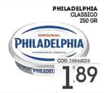 Eurocash Philadephia Classica 250gr offerta