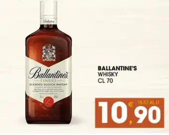 BALLANTINE'S WHISKY CL 70