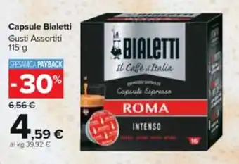Carrefour Market Capsule Bialetti Gusti Assortiti 115 g offerta