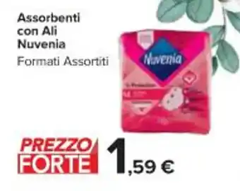 Assorbenti con Ali Nuvenia Formati Assortiti