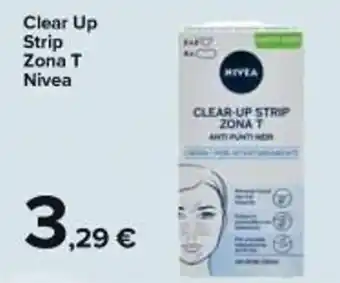 Carrefour Market Clear Up Strip Zona T Nivea offerta