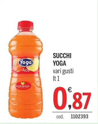SUCCHI YOGA vari gusti It 1