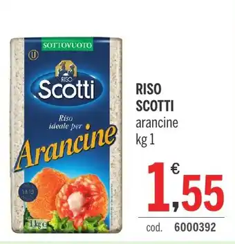 RISO SCOTTI arancine kg 1