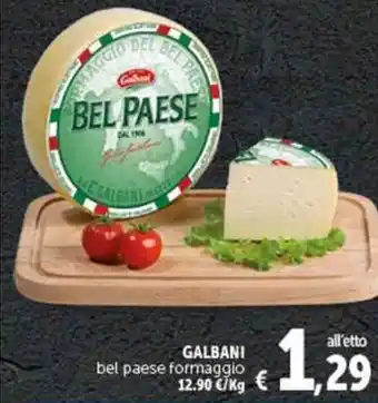 Deco Supermercati GALBANI bel paese formaggio offerta