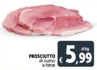 Deco Supermercati PROSCIUTTO di suino a fette offerta