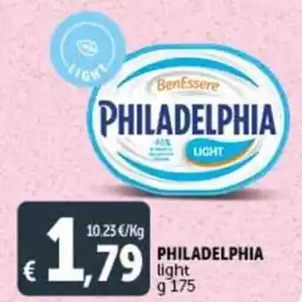 Deco Supermercati PHILADELPHIA light g 175 offerta