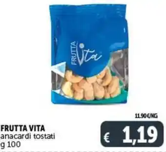 Deco Supermercati FRUTTA VITA anacardi tostati g 100 offerta