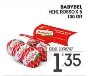 Babybel Mini Rosso x 5 100gr