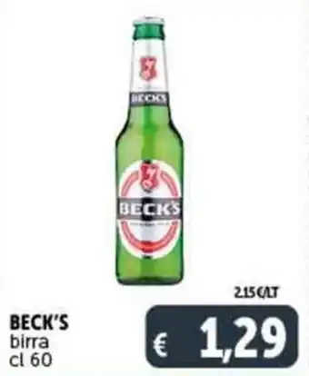 Deco Supermercati BECK'S birra cl 60 offerta