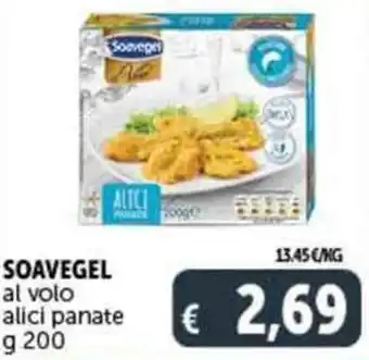 Deco Supermercati SOAVEGEL al volo alici panate g200 offerta