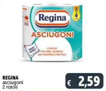 Deco Supermercati REGINA asciugoni 2 rotoli offerta