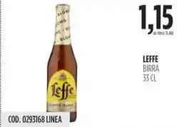 Carico Cash & Carry LEFFE BIRRA 33 CL offerta