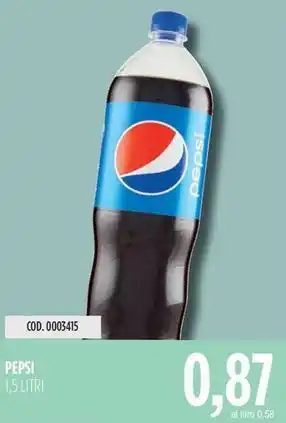 Carico Cash & Carry PEPSI 1,5 LITRI offerta
