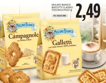 Carico Cash & Carry MULINO BIANCO BISCOTTI CLASSICI 700/800/900 g offerta