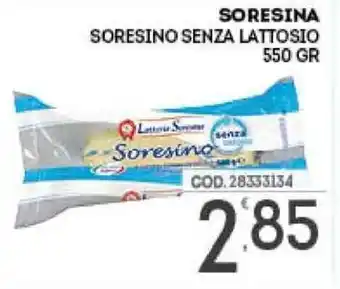 Eurocash Soresina Soresino Senza Lattosio 550gr offerta