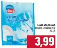 Emisfero SELEX CASA BELLA polvere lavastoviglie offerta