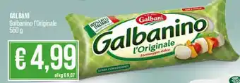 In Coop GALBANI Galbanino l'Originale 550 g offerta