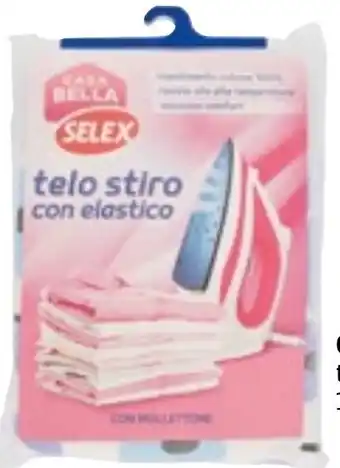 Emisfero CASA BELLA SELEX telo stiro con elastico 140x150 cm offerta