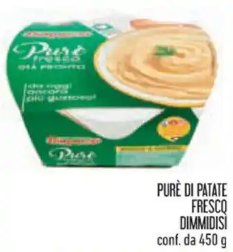 Conad PURÈ DI PATATE FRESCO DIMMIDISI conf. da 450 g offerta