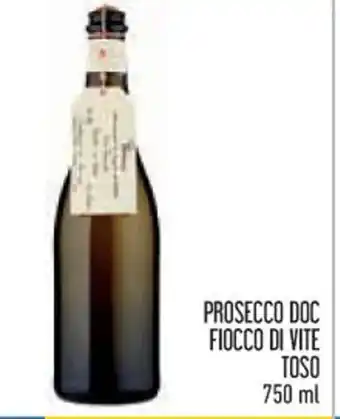 Conad PROSECCO DOC FIOCCO DI VITE TOSO 750 ml offerta