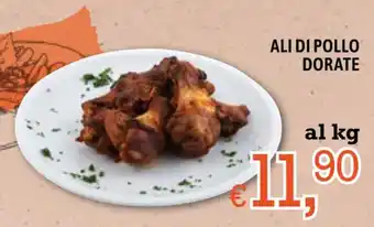 Famila ALI DI POLLO DORATE offerta