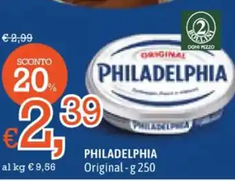 Famila PHILADELPHIA Original-g 250 offerta