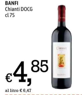 Famila BANFI Chianti DOCG cl 75 offerta