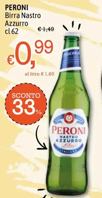 Famila PERONI Birra Nastro Azzurro cl 62 offerta