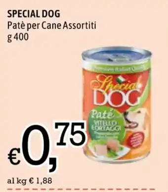 Famila SPECIAL DOG Patè per Cane Assortiti g 400 offerta