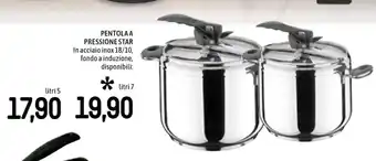Famila PENTOLA A PRESSIONE STAR litri 7 offerta