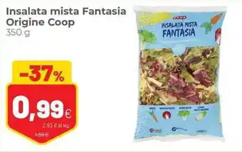 Coop Insalata mista Fantasia Origine Coop 350 g offerta