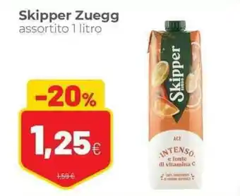 Coop Skipper Zuegg assortito 1 litro offerta