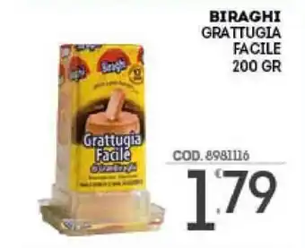 Eurocash Biraghi Grattugia Facile 200gr offerta
