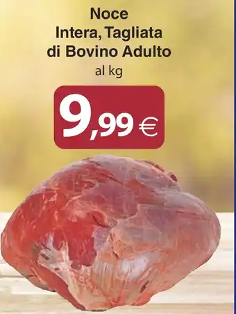 Docks Cash&Carry Noce Intera, Tagliata di Bovino Adulto offerta