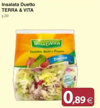 Docks Cash&Carry Insalata Duetto TERRA & VITA g 200 offerta
