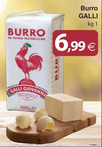 Docks Cash&Carry Burro GALLI kg 1 offerta