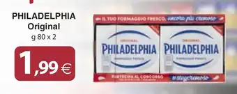 Docks Cash&Carry PHILADELPHIA Original g 80 x 2 offerta