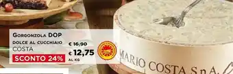 Iper La Grande Costa Gorgonzola Dop Dolce Al Cucchiaio offerta